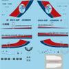 26Decals 72-239 1/72 Dan-Air London 727-200 Decal for Mach 2 for Plastic Model kit view 2