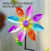 3-in-1 Metal Wind Spinner for Yard and Garden, Outdoor Windmill Garden Decor, Kinetic Art with Weatherproof Finish, Kinetic Yard Art for Lawn or Pathway(110 * 30CM(43.3 * 11.8IN)) view 3