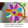 3-in-1 Metal Wind Spinner for Yard and Garden, Outdoor Windmill Garden Decor, Kinetic Art with Weatherproof Finish, Kinetic Yard Art for Lawn or Pathway(110 * 30CM(43.3 * 11.8IN)) view 4