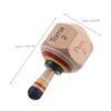 ToysCentral Basics Wooden Spinning Tops DIY Wooden Gyro for Activities Party Supplies Effortless Spin Enhances Social Interaction for Gatherings and Family Fun view 2