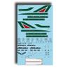26Decals 72-246 1/72 Alitalia 727-243/Adv Laser Decal for Mach 2 for Plastic Model kit view 1