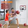 HONYGENAL 24 X 16 Inch Large Indoor Basketball Hoop for Kids Teens Adults, Over The Door Basketball Hoops with Electronic Scoreboard, Basketball Toys Birthday Gifts for Boys Girls view 2