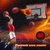 HONYGENAL 24 X 16 Inch Large Indoor Basketball Hoop for Kids Teens Adults, Over The Door Basketball Hoops with Electronic Scoreboard, Basketball Toys Birthday Gifts for Boys Girls view 3