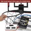 HONYGENAL 24 X 16 Inch Large Indoor Basketball Hoop for Kids Teens Adults, Over The Door Basketball Hoops with Electronic Scoreboard, Basketball Toys Birthday Gifts for Boys Girls view 4