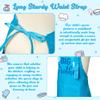 R HORSE Kids Apron and Chef Hat Set - 2Pcs Blue Big Brother Adjustable Children Kitchen Apron, Dress up Role Play Chef Toy Cooking Baking Painting and Training Kit for Boys Funny Cooking Birthday Gift view 4