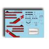 26Decals 72-245 1/72 TAP Air Portugal 727-282/Adv Laser Decal for Mach 2 for Plastic Model kit view 1
