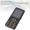 LICAEVEY Cell Phone for Seniors, 2.6in HD Display Unlocked Phones with SOS & Flashlight, 2500mAh Easy to Use Dumb Phone with Loud Volume, Voice Recorder, 3 Card Slots (Black) view 3