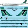 26Decals 72-278 1/72 Transavia Holland 707-355C Decal for Plastic Model kit view 2