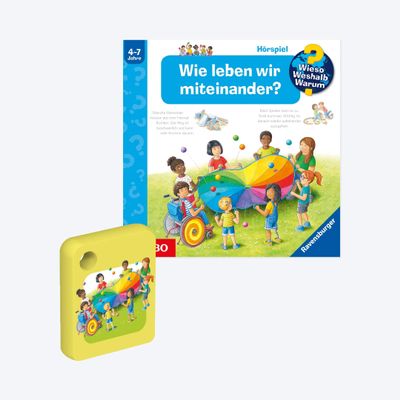 Galakto Audio Token: Why? - How We Live Together, Listening Game for Children from 4 Years Old, Playing Time Approximately 69 Minutes
