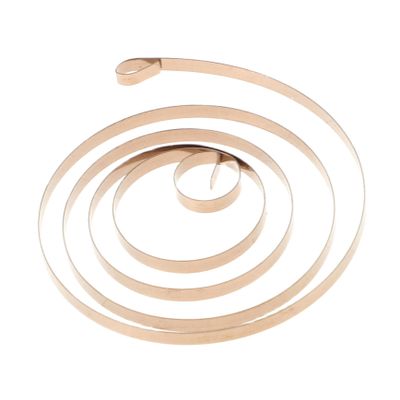 COOLHIYA Stainless Steel Wind Up Spring for Clockwork Durable Replacement Parts for Mini DIY Mechanical Animal Models Reliable Power Source for and Clockwork Movement