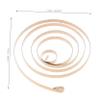 COOLHIYA Stainless Steel Wind Up Spring for Clockwork Durable Replacement Parts for Mini DIY Mechanical Animal Models Reliable Power Source for and Clockwork Movement view 2