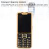 LICAEVEY Cell Phone for Seniors, 2.6in HD Display Unlocked Phones with SOS & Flashlight, 2500mAh Easy to Use Dumb Phone with Loud Volume, Voice Recorder, 3 Card Slots (Gold) view 3
