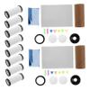 COSMEVIVI DIY Kaleidoscope Kit for Kids 8x3CM Small Size Creative Paper Plastic Toy Educational Craft for Children Outdoor Fun Party Favor Set view 1