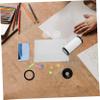 COSMEVIVI DIY Kaleidoscope Kit for Kids 8x3CM Small Size Creative Paper Plastic Toy Educational Craft for Children Outdoor Fun Party Favor Set view 4