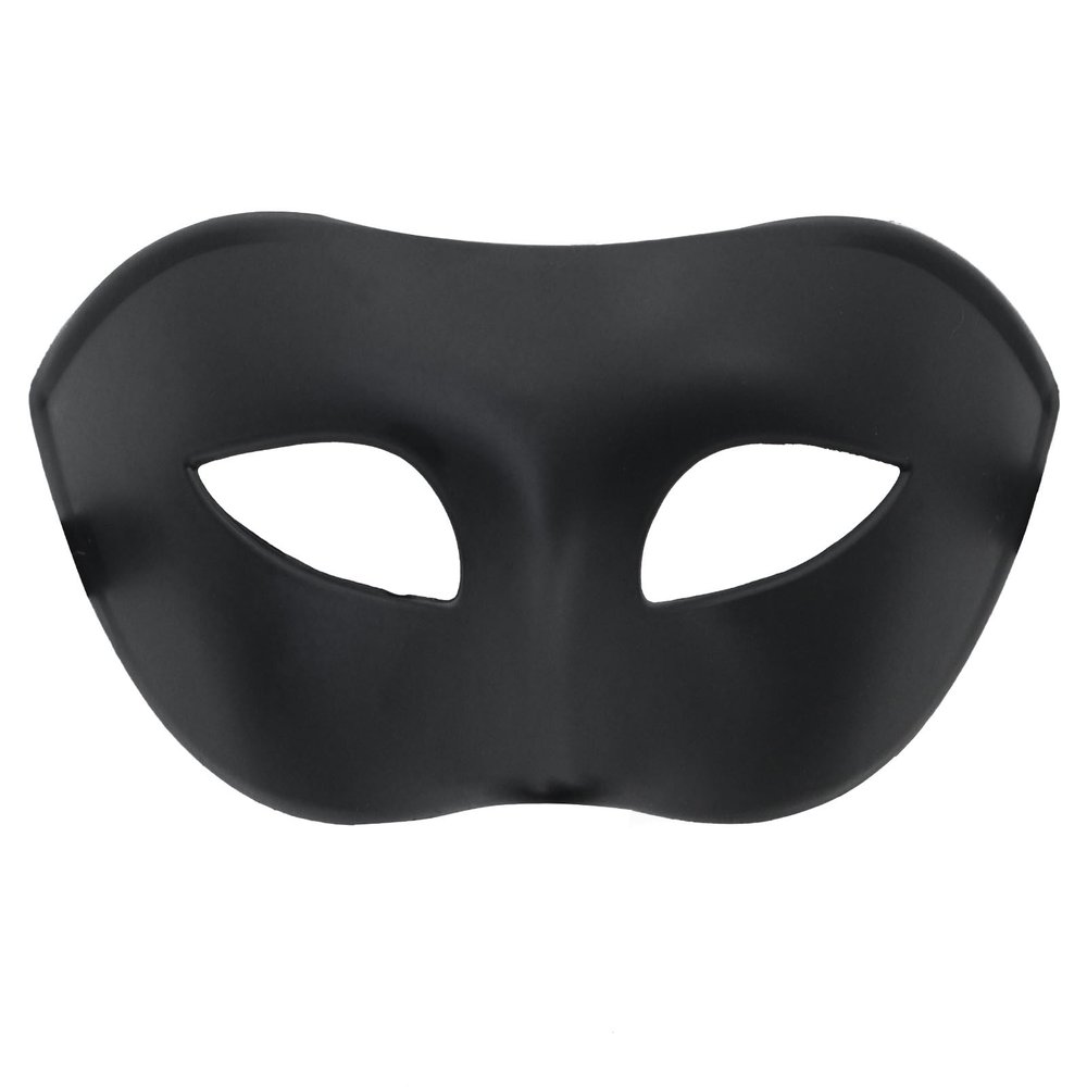 AVMBC Black Masquerade Mask,Halloween Costumes Accessories Half Mask for Halloween Cosplay Dress Up