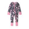 Little Sleepies Baby Pajamas, Pink To the Moon & Back, Preemie view 1