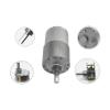 JGB37-3530 12/24v DC Gear Motor 37mm All Metal Gear Box 7RPM-1600 Rpm Gearmotor Motor High Torque Eccentric Shaft Geared Motor(7 RPM_DC 24V) view 2