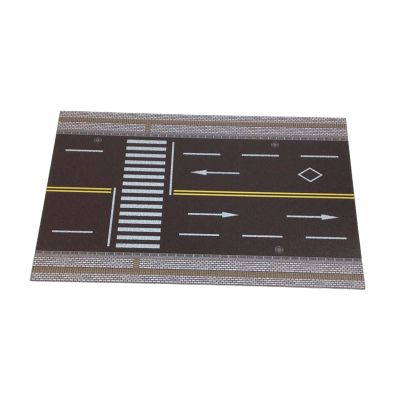 Luwecf 1:64 Highway Scene Model Display Layout Background,Diorama,Pad Underground Garage Parking Lot Model Car Diecast Garage, with Zebra Crossing