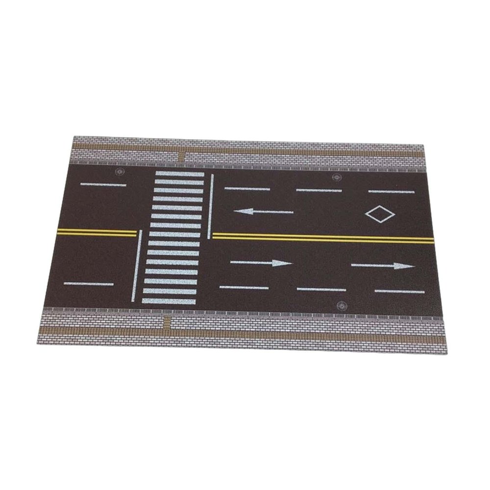 Luwecf 1:64 Highway Scene Model Display Layout Background,Diorama,Pad Underground Garage Parking Lot Model Car Diecast Garage, with Zebra Crossing