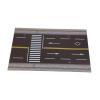 Luwecf 1:64 Highway Scene Model Display Layout Background,Diorama,Pad Underground Garage Parking Lot Model Car Diecast Garage, with Zebra Crossing view 1