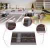 Luwecf 1:64 Highway Scene Model Display Layout Background,Diorama,Pad Underground Garage Parking Lot Model Car Diecast Garage, with Zebra Crossing view 4