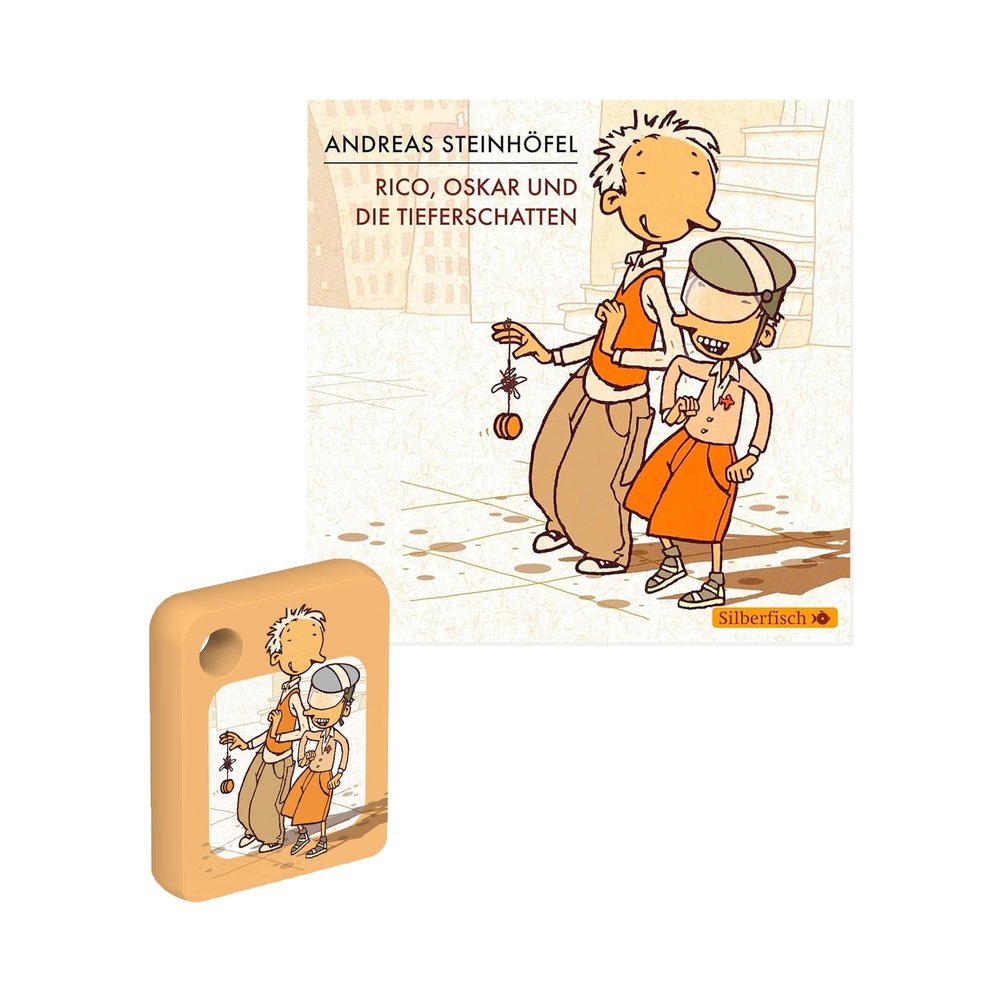 Galakto audio token: Rico and Oskar - Rico, Oskar and the deep shadow, audiobook for children from 8 years, playtime approx. 239 minutes