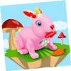 QUMIIRITY 1pc Electric Rabbit Model Interactive Musical Bunny for Safe Educational Plaything with Lights Fun Cartoon Design to Enhance Cognitive Skills for Boys Random Color view 2
