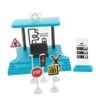 ERINGOGO 1 Set Train Simulation Station Model with Sound Light Plastic Accessories for Train Railway Track Building for Scene Enrichment and Hands Fun view 1