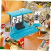 ERINGOGO 1 Set Train Simulation Station Model with Sound Light Plastic Accessories for Train Railway Track Building for Scene Enrichment and Hands Fun view 4