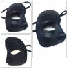 AVMBC Black Masquerade Mask,Halloween Half Mask for Halloween masquerade Costume Party Accessory view 3
