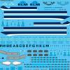 26Decals STS44382 1/144 KLM DC-8-63 Screen Printed Decal for Plastic Model kit view 2