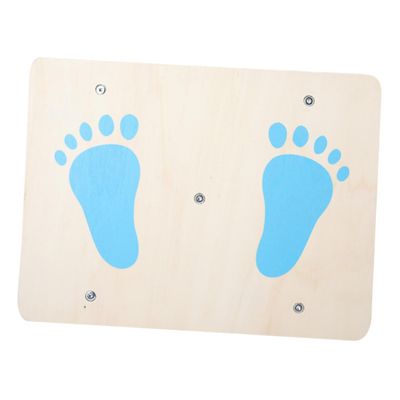 COOLHIYA 1Pc Wooden Balance Board Durable Thick Solid Training for Fun and Engaging Exercise Slip Design for Kindergarten and Playtime