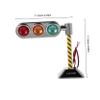 HOODANCOS Mini Traffic Signal Light LED Street Lamp Decor for Car Interior Fun Functional Miniature Street Light Ornament Easy Installation Unique Style view 2