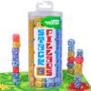 Big Discoveries Stack-a-Pillars  Dice Stacking Family Game for 2-4 Players | Fun 15-Minute Strategy Games with 80 Piece Dice Set and Double-Sided Mat | Great for Game Night, Travel, Kids, and Adults view 1
