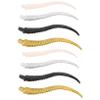 CATIEBYE 4 Pairs Faux Antlers: DIY Plastic Animal Horns - 21cm Large Horn Decorations for Costumes Home Decor & Art Projects - Creative Supplies for Hair Pin view 1