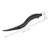 CATIEBYE 4 Pairs Faux Antlers: DIY Plastic Animal Horns - 21cm Large Horn Decorations for Costumes Home Decor & Art Projects - Creative Supplies for Hair Pin view 2