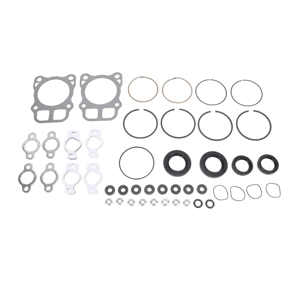 Yosoo Aluminum Alloy Pistons Rings Gasket Set Overhaul Kit for CH18 CH20 CH22 Engines, Improve Performance with Prevention of Debris Ingress, Longevity for Cost Effective Solution