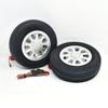 TYXTTGY RC Airplane Light Electric Brake with 2 Pcs Diameter 158mm Wide 52mm Wheels (8mm Axle)(for Jets Up to 25kg) view 2