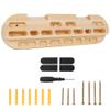 BKNROIHB Versatile Wooden Climbing Hangboard for Finger and Grip Strength Training view 1