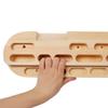BKNROIHB Versatile Wooden Climbing Hangboard for Finger and Grip Strength Training view 4