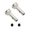 2X #45 Steel CVD Axle, 8x33.5mm for 1/7 for ARR-MA 6S for MOJ-AVE 1/8 for TYP-HON 6S Upgrades Parts(Silver) view 1