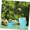 COSMEVIVI 3 Sets Adorable Mini Gardening Tool Set Tiny Tool Models for Simulation Rake Shovel and Watering Can for Garden Decoration and Playtime Fun view 4