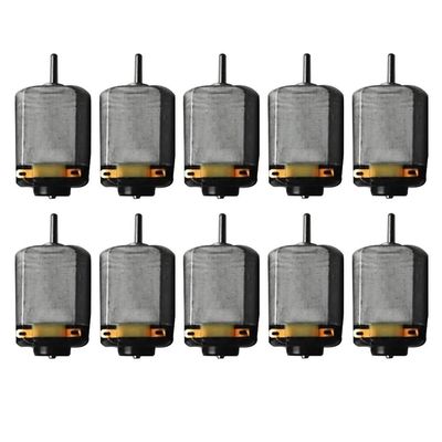 10 Pcs Mini 130 DC Motor Strong Magnetic Brushed Electric 25000 RPM Cars Toys Electric Motor, DIY Remote Control Toy