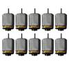 10 Pcs Mini 130 DC Motor Strong Magnetic Brushed Electric 25000 RPM Cars Toys Electric Motor, DIY Remote Control Toy view 1