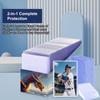 200 Premium Card Sleeves Top Loaders for Trading Cards,35pt Archival Quality Hard Plastic Protectors for TCG OCG Sports Cards Baseball Football Basketball,100 Rigid Toploaders with 100 Penny Sleeves view 2