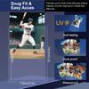200 Premium Card Sleeves Top Loaders for Trading Cards,35pt Archival Quality Hard Plastic Protectors for TCG OCG Sports Cards Baseball Football Basketball,100 Rigid Toploaders with 100 Penny Sleeves view 4