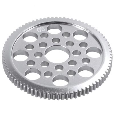 RC Repair Parts Compatible with Sakura D3 Cs S Xi for XIS 1/10 Drift for Racing Car Aluminum Alloy 48p Spur Gear 80t Upgrade Parts