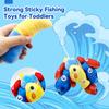 Cylazo Count Learning Montessori Toys for Toddlers 3 Year Old Cloth Toddler Fishing Game with Stacking Cups,Baby Toy 12-18 Months 1 2 Year Old Boy Girl Gifts (Fish) view 4