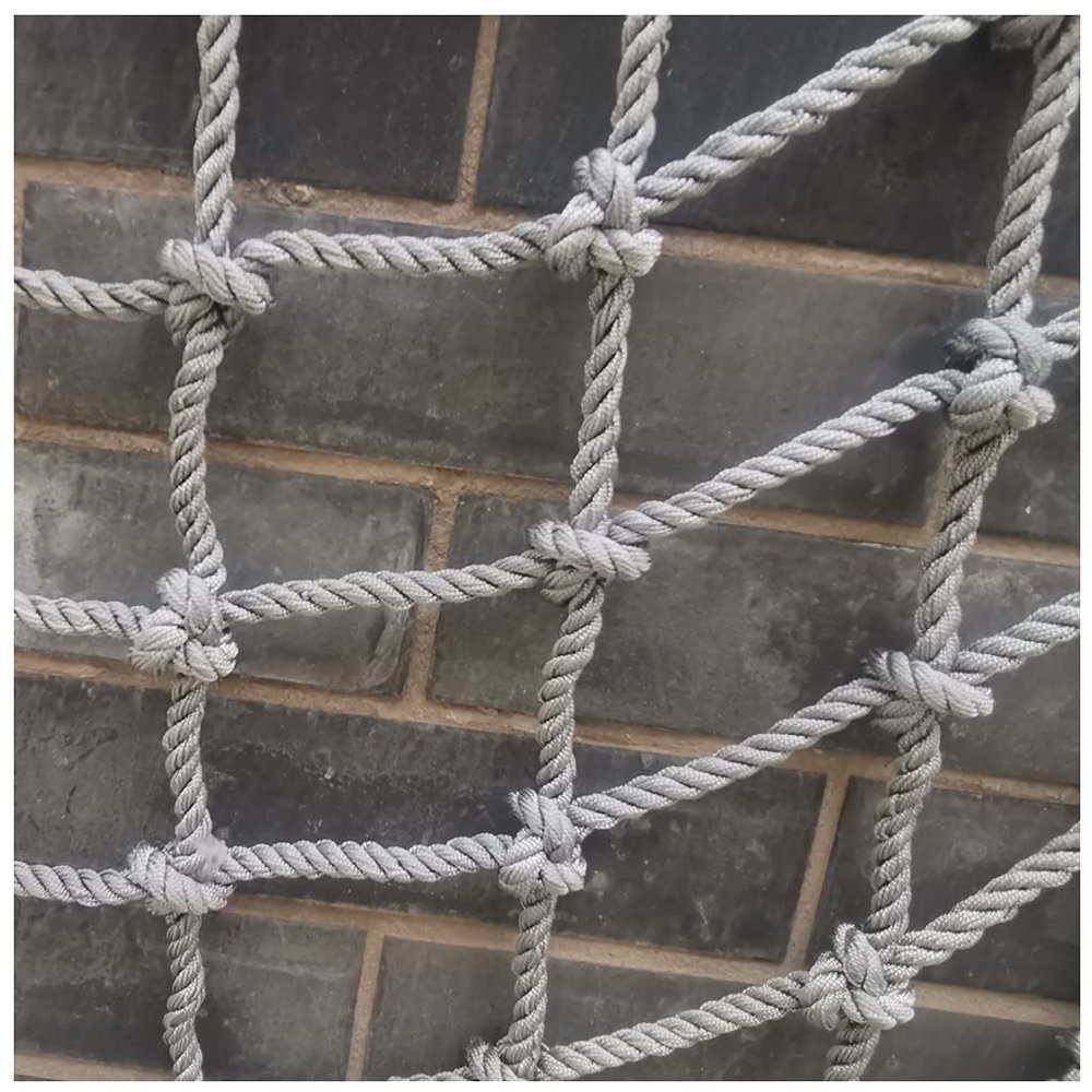 Outdoor Climbing Net for Kids and Adult,Climbing Net for Swing Set, Heavy Duty Rope Outdoor Cargo Webbing Net,Military Climbing Cargo Net(10mm-10cm,1X7m/3.3X22.97ft)