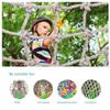 Outdoor Climbing Net for Kids and Adult,Climbing Net for Swing Set, Heavy Duty Rope Outdoor Cargo Webbing Net,Military Climbing Cargo Net(10mm-10cm,1X7m/3.3X22.97ft) view 2